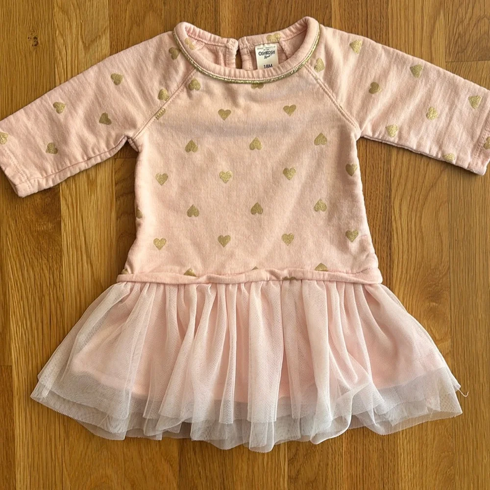 18M OshKosh B'Gosh Pink Dress